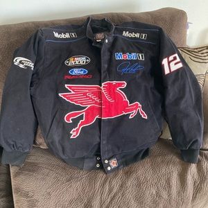 NASCAR mobil Jerry Mayfield canvas jacket.